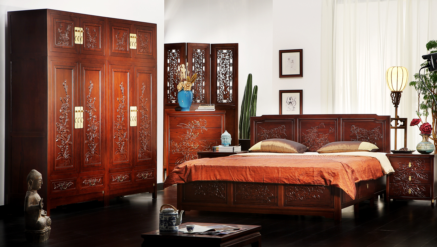 老榆木免漆家具