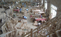 艺鹏家具制作车间