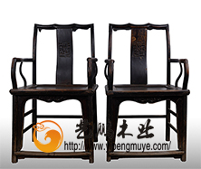 老榆木中式椅子2