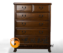 老榆木中式大柜3