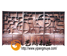 老榆木中式博古架5