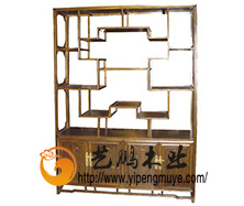 老榆木中式博古架16