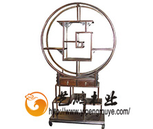 老榆木中式博古架11