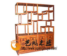 老榆木中式博古架18