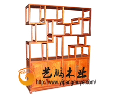 老榆木中式博古架19