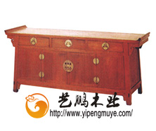 老榆木中式餐边柜3