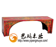 老榆木中式条几2