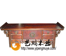 老榆木中式电视柜9