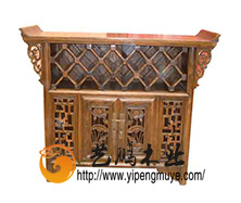 老榆木酒柜1