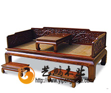 老榆木中式罗汉床3