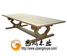 老榆木中式书桌1