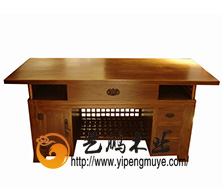 老榆木中式书桌4