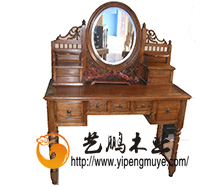 老榆木梳妆柜1