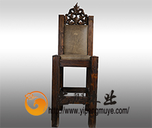 老榆木欧式吧凳2