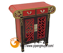 老榆木中式餐边柜4