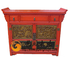 老榆木中式餐边柜5