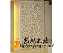 老榆木西式屏风9