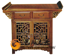 老榆木中式玄关柜/鞋柜5