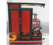 老榆木中式玄关柜/鞋柜11