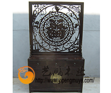 老榆木中式玄关柜/鞋柜7