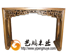 老榆木中式条几7