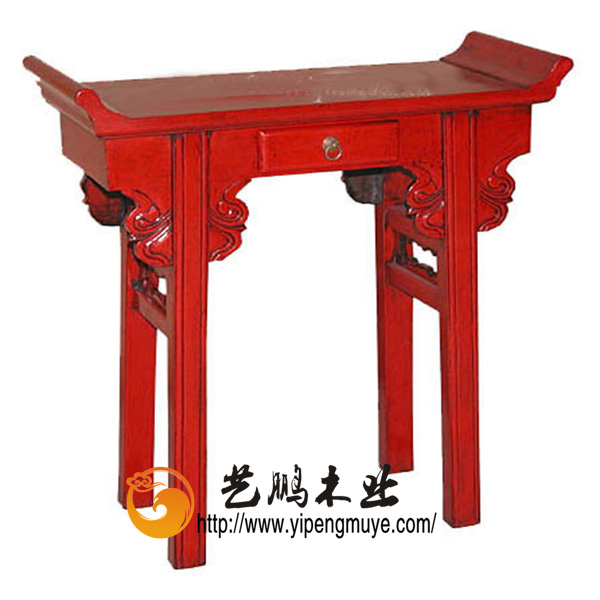老榆木中式条几19