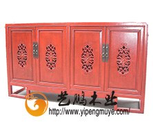 老榆木中式餐边柜6