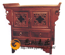 老榆木中式餐边柜9