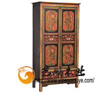 老榆木中式藏柜7