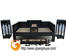 老榆木中式罗汉床14