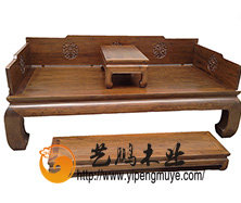 老榆木中式罗汉床16