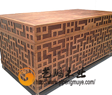 老榆木中式大柜9