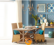 老榆木中式餐桌9