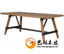 老榆木中式餐桌15