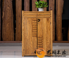 老榆木中式玄关和鞋柜17